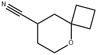 5-oxaspiro[3.5]nonane-8-carbonitrile Structure