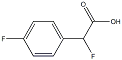 2-氟-2-(4-氟苯基)乙酸, 1504797-94-7, 结构式