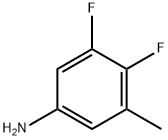 3,4-difluoro-5-methylaniline Structure