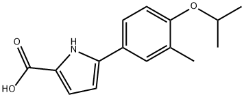 1517011-20-9 5-(4-Isopropoxy-3-methylphenyl)-1H-pyrrole-2-carboxylic acid