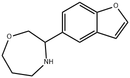 3-(1-benzofuran-5-yl)-1,4-oxazepane Structure