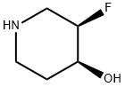 (3R,4S)-3-FLUOROPIPERIDIN-4-OL,1524707-65-0,结构式