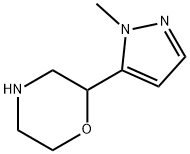2-(1-methyl-1H-pyrazol-5-yl)morpholine|