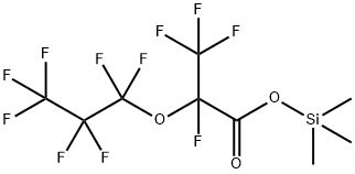 Trimethylsilyl 2-(heptafluoropropoxy)tetrafluoropropionate,152718-74-6,结构式