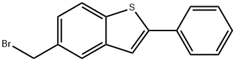 5-(bromomethyl)-2-phenylbenzo[b]thiophene 结构式