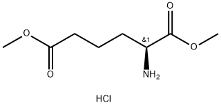 L-2-Aminoadipic acid dimethyl ester hydrochloride Structure
