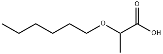 2-(hexyloxy)propanoic acid 结构式