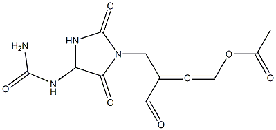 Allantoinpregnenoloneacetate Struktur