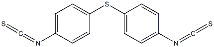 Bis(4-isothiocyanatophenyl) sulfide Structure