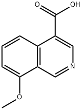 8-methoxyisoquinoline-4-carboxylic acid Structure