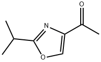 1-[2-(propan-2-yl)-1,3-oxazol-4-yl]ethan-1-one 结构式