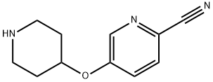 1548483-55-1 5-(piperidin-4-yloxy)pyridine-2-carbonitrile