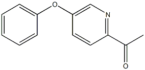 1-(5-苯氧基吡啶-2-基)乙烷-1-酮,1549259-16-6,结构式