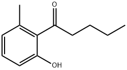 1-(2-羟基-6-甲基苯基)戊-1-1-酮(戊间甲酚杂质 M) 结构式