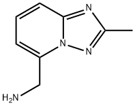 {2-methyl-[1,2,4]triazolo[1,5-a]pyridin-5-yl}methanamine,1557581-87-9,结构式