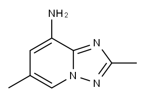 2,6-dimethyl-[1,2,4]triazolo[1,5-a]pyridin-8-amine 结构式