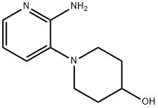 1-(2-AMINOPYRIDIN-3-YL)PIPERIDIN-4-OL|