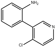 4-Chloro-3-(2-aminophenyl)pyridine 结构式