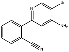 1563532-73-9 4-Amino-3-bromo-6-(2-cyanophenyl)pyridine