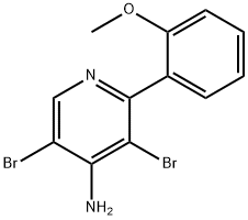 1563534-36-0 4-Amino-3,5-dibromo-2-(2-methoxyphenyl)pyridine