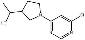 1566223-69-5 1-[1-(6-chloropyrimidin-4-yl)pyrrolidin-3-yl]ethan-1-ol