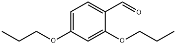 2,4-二丙氧基苯甲醛 结构式