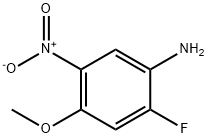 2-fluoro-4-methoxy-5-nitrophenylamine Structure