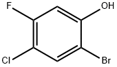 2-Bromo-4-chloro-5-fluoro-phenol Structure