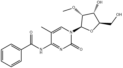 N4-benzoyl-2'-O-methyl-5-methylcytidine Structure