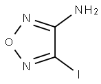1,2,5-Oxadiazol-3-amine, 4-iodo- Struktur