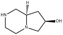 (7R,8aR)-octahydropyrrolo[1,2-a]pyrazin-7-ol, 1594066-65-5, 结构式