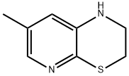 7-Methyl-2,3-dihydro-1H-pyrido[2,3-b][1,4]thiazine Struktur