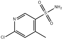 6-chloro-4-methylpyridine-3-sulfonamide Structure
