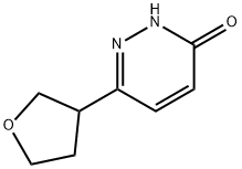 6-(tetrahydrofuran-3-yl)pyridazin-3-ol Struktur