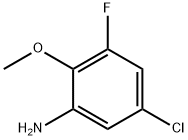 5-Chloro-3-fluoro-2-methoxy-phenylamine Structure