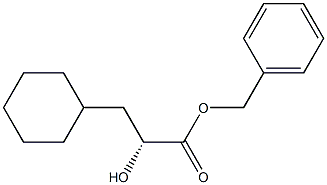 (R)-PHENYLMETHYL-3-CYCLOHEXYL-2-HYDROXYPROPANOATE, 161313-45-7, 结构式