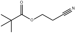 2-cyanoethyl pivalate Structure