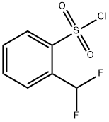 2-(difluoromethyl)benzene-1-sulfonyl chloride,161525-56-0,结构式