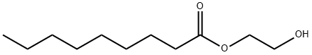 Pelargonic acid (2-hydroxyethyl) ester Struktur