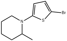 2-Bromo-5-(2-methylpiperidin-1-yl)thiophene|