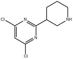 1622835-88-4 4,6-Dichloro-2-(piperidin-3-yl)pyrimidine