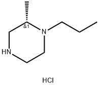 (S)-2-甲基-1-丙基哌嗪二盐酸盐, 1630082-59-5, 结构式