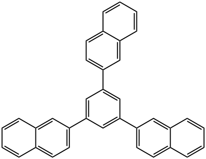 2-[3,5-di-(naphthalen-2-yl)-phenyl]-naphthalen,16322-13-7,结构式