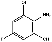 2-amino-5-fluoro-1,3-Benzenediol Struktur