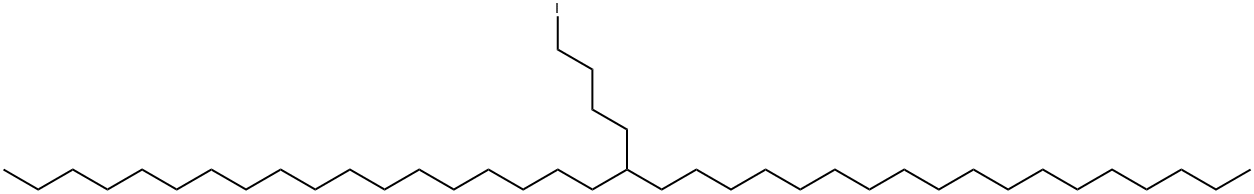 1-碘-5-十八烷基二十三烷, 1639798-43-8, 结构式