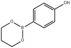 4-(1,3,2-Dioxaborinan-2-yl)phenol Struktur