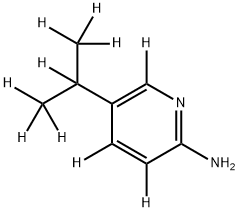 2-Amino-5-(iso-propyl)pyridine-d10 Struktur