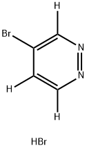 4-Bromopyridazine-d3.HBr Structure
