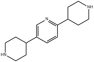 2,5-DI(PIPERIDIN-4-YL)PYRIDINE Struktur