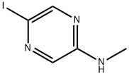 (5-Iodo-pyrazin-2-yl)-methyl-amine Struktur